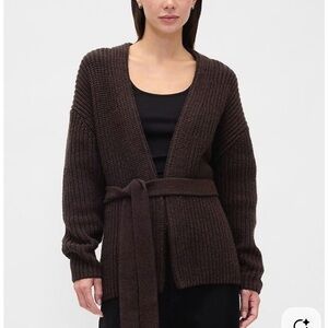 GAP Brown Women's Cardigan Sweater